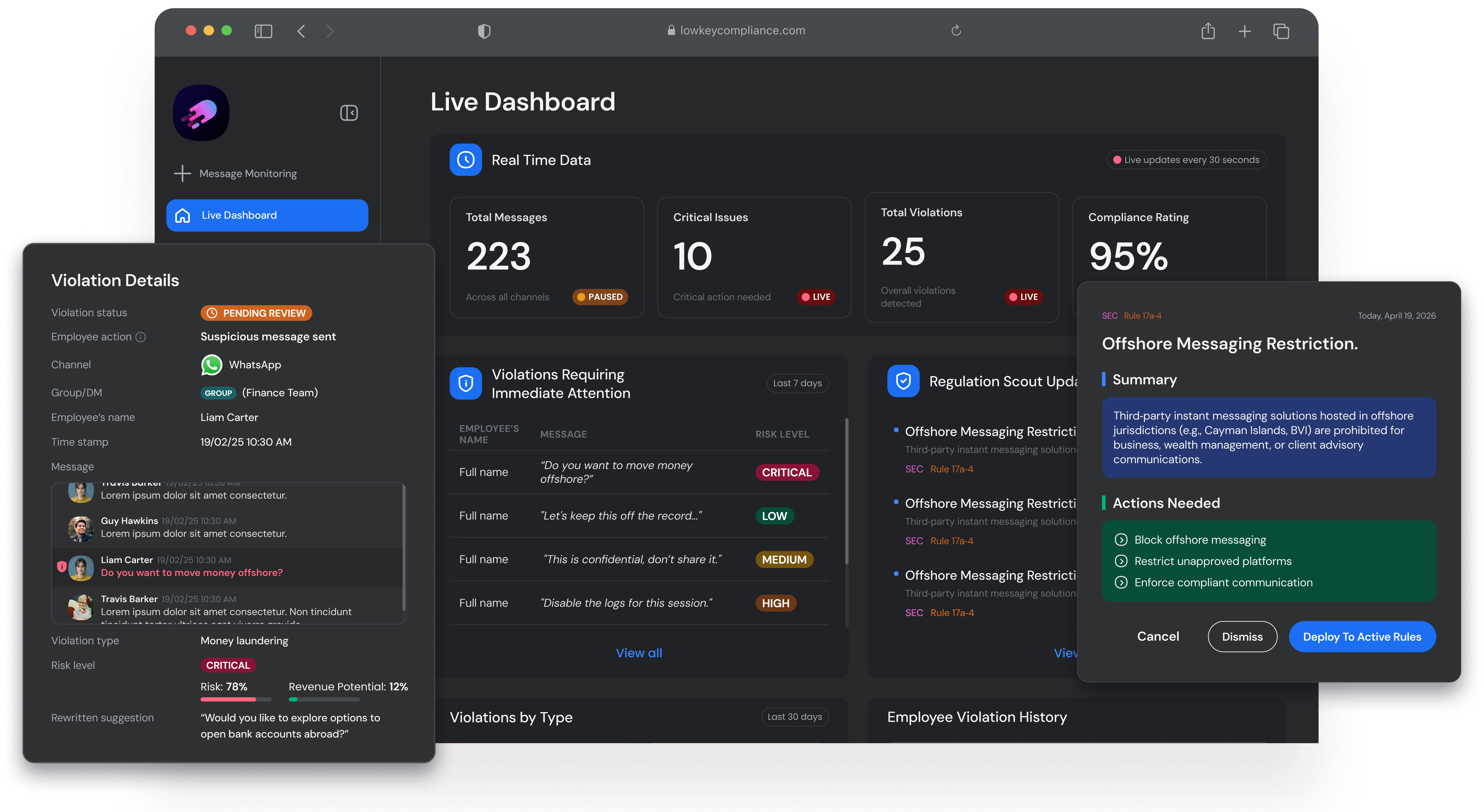 Dashboard feature preview